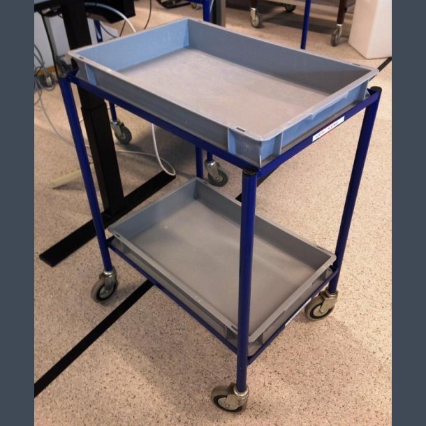 Rullevogn med kasse BORDVOGNE Hastrup & Co A/S